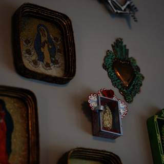 The Eclectic Wall of Religious Art