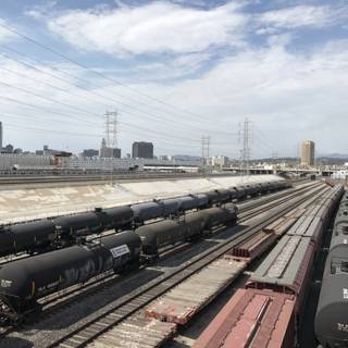 Train Yard Terminal in Los Angeles