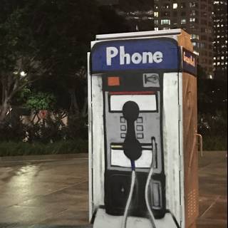 Painted Phone Booth
