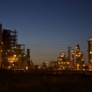 Night Lights at the Refinery
