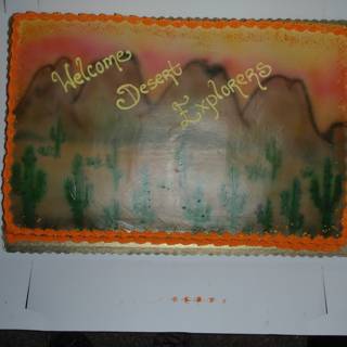 Desert Dreams Birthday Cake