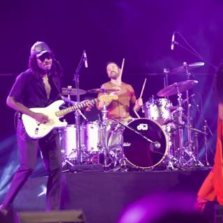 Red Dress Guitarist Rocks the Stage
