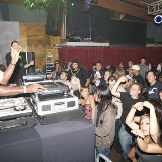 DJ Joe Cobb electrifies the urban crowd at Kenny Ken's 2007 album launch