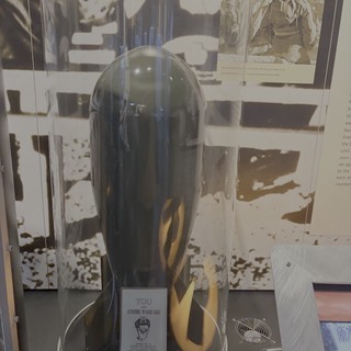 Museum Display of Atomic Warfare Artifact