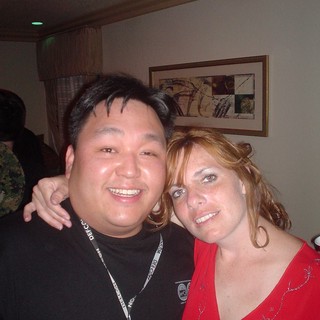 Two Friends Smiling Together at DEF CON Event