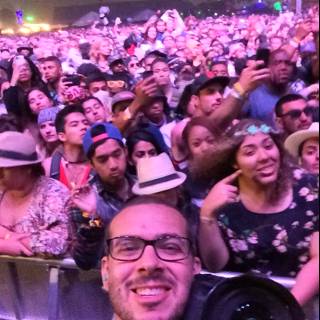 Selfie with the Concert Crowd