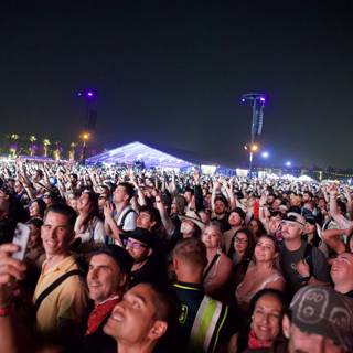 Electric Nights at Coachella 2024: A Crowd United by Music