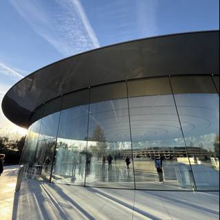 Morning Reflections at the Steve Jobs Theater