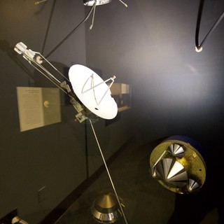 Space Probe Models on Display at Science Museum
