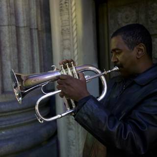Brass music echoes through the streets