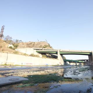 Overpass Bridge over LA River