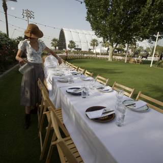 Setting a Table in the Grass