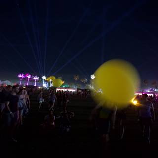Nighttime Balloon Glow
