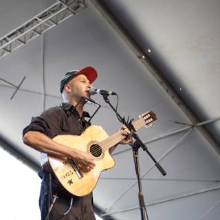 Tom Morello Rocks Coachella Stage with Guitar and Mic
