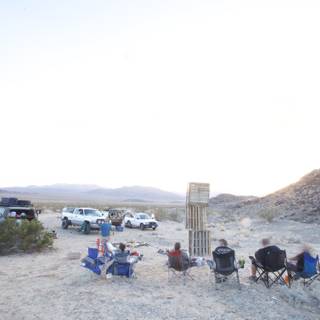 Desert Campfire Gathering