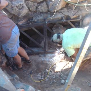 Metalgate Repair in the Archaeological Site