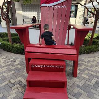 Giant Red Chair Adventure