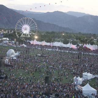 Coachella Crowd Goes Wild at Ferris Wheel