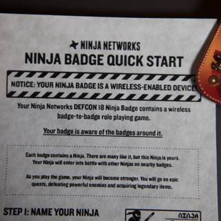 Ninja Networks Quick Start Guide
