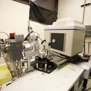 Advanced Manufacturing Machine in Biotech Lab