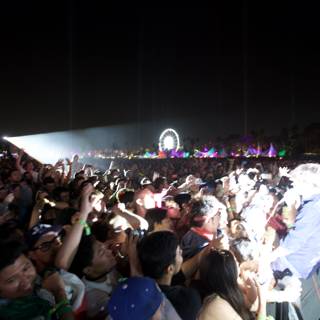 Man in the Heart of the Coachella Crowd