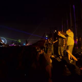 Coachella Crowd's Spectacular Night Performance