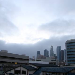 Cloudy Skyline in Metropolis