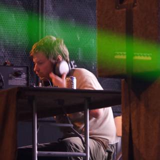 Aphex Twin Performs Live with Intense Light Show