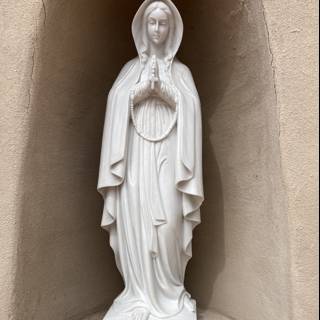 The Serene Statue of Mary