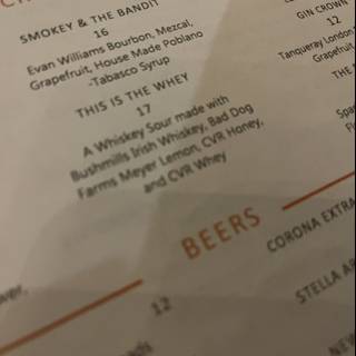 Cheers to a Delicious Cocktail Menu