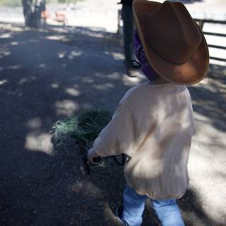 Little Cowboy's Morning Chores