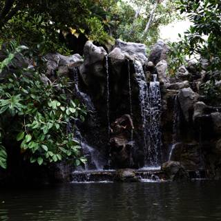 Enchanting Waterfall Oasis