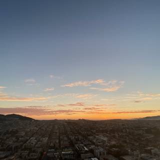 Towering Sunset in San Francisco