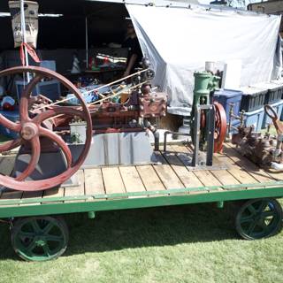 Steam Engine on a Wagon