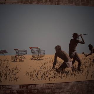 Field of Shopping Carts