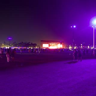 Urban Glow: Night at Coachella 2024