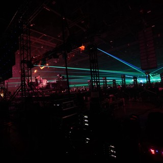 Laser Light Storm at Wobbleland 2026 Festival