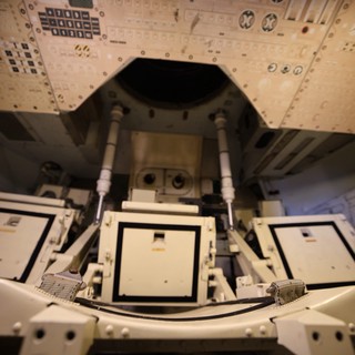 Apollo Command Module Interior at USS Hornet Museum