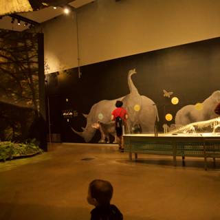 Wesley's Dinosaur Adventure at the Museum