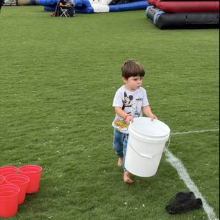 Little Adventurer on the Green