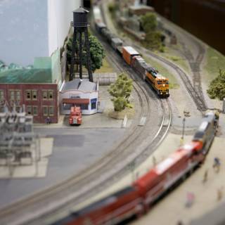 Miniature Metropolis: Model Train Magic