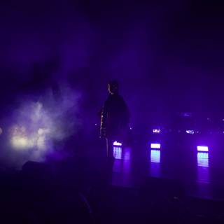 FKA Twigs Rocks the Stage amid Purple Smoke