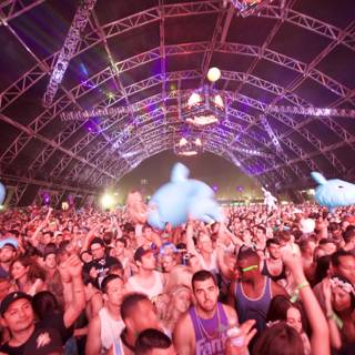 Blue Balloons and Electric Vibes at Coachella