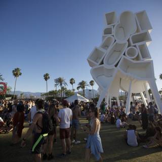 Sculpture Gathering at Coachella Music Festival