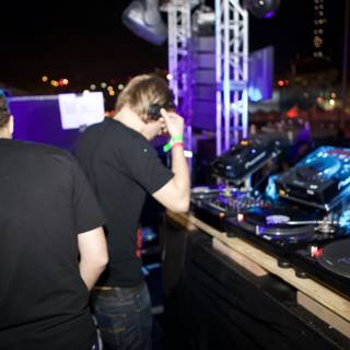Nightlife Performance by Two Male DJs
