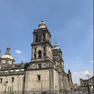 Majestic Gothic Tower at Mexico City