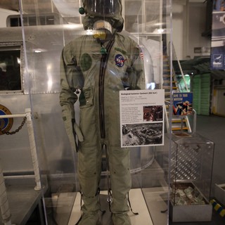 NASA Biological Isolation Garment Display at USS Hornet Museum