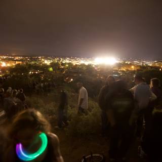 Glowing Nightlife in the Heart of Santa Fe