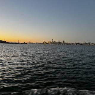 Sunset Over the City by the Bay