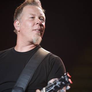 James Hetfield electrifies the crowd at Big Four Festival